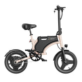 JASION JC1 Electric Bike  - Motor 250W Battery 36V5.2AH 14 Inch Wheels Mechanical Disc Brakes - Pink